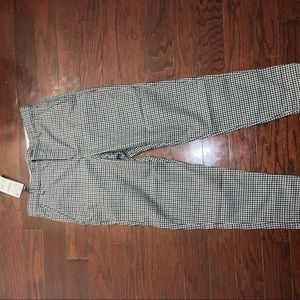 Zara Checkered Pants Brand New